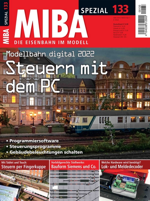 Modellbahn digital 2022: Steuern mit dem PC