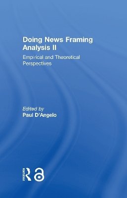 Doing News Framing Analysis II - 