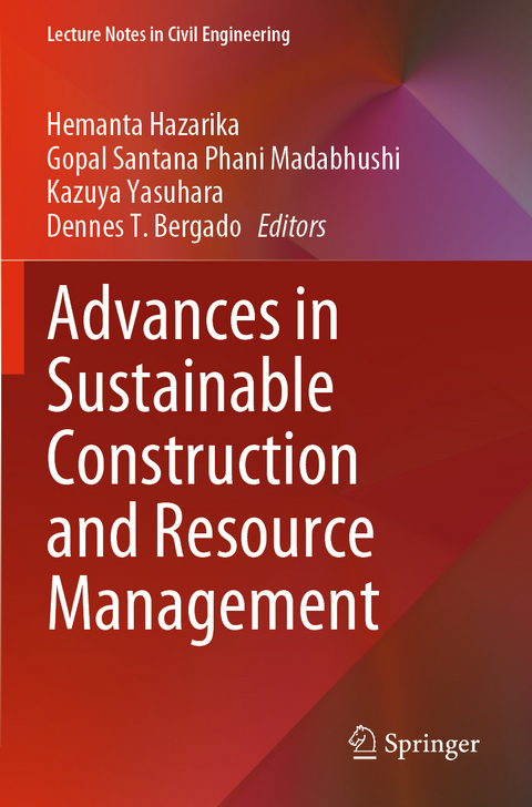 Advances in Sustainable Construction and Resource Management - 