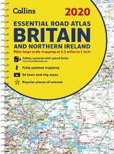 2020 Collins Essential Road Atlas Britain and Northern Ireland - Collins Maps