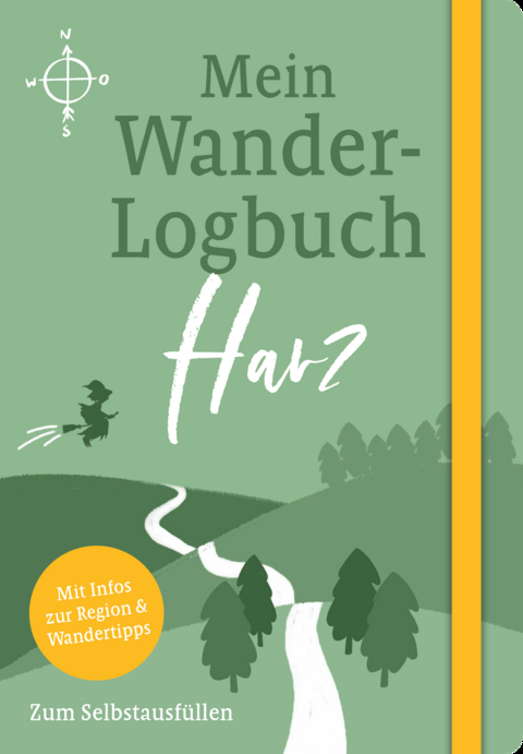 Mein Wander-Logbuch Harz - Julia Lenartz, Mario Junkes