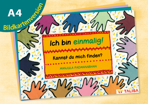 Ich bin einmalig! Kannst du mich finden? Bildkartenversion-A4! - Manjula Padmanabhan