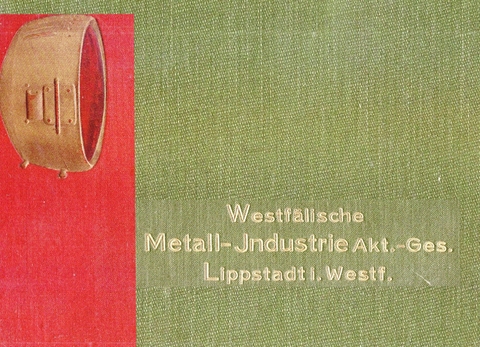 WMI (Reprint) Katalog über Beleuchtungs- und Signalanlagen für Automobile Ausgabe 1914