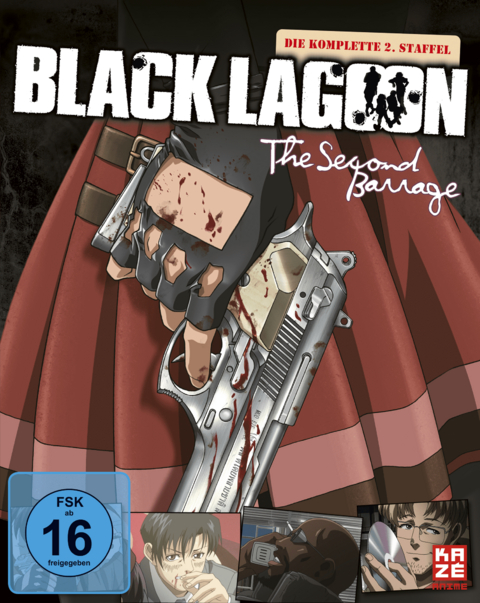 Black Lagoon - Staffel 2 - Gesamtausgabe - 2 DVDs - Sunao Katabuchi