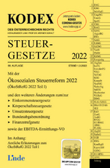 KODEX Steuergesetze 2022 - Bodis, Andrei; Doralt, Werner