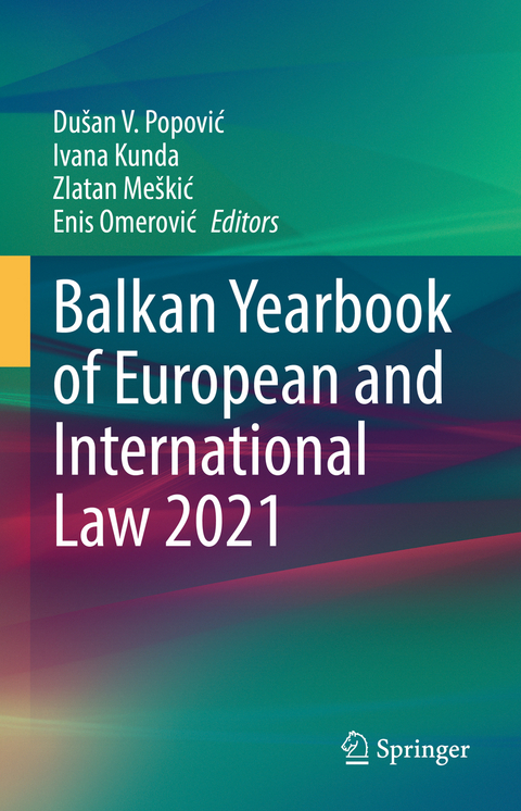 Balkan Yearbook of European and International Law 2021 - 