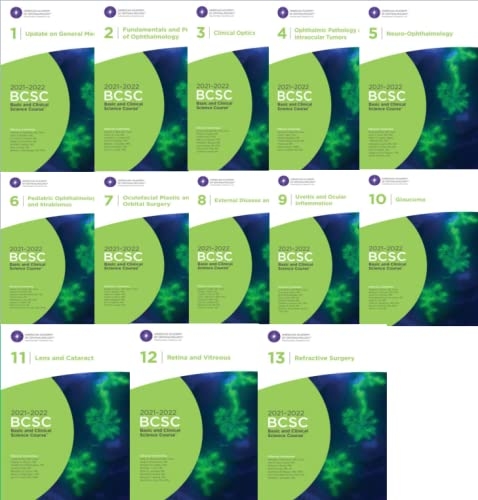 2021-2022 Basic and Clinical Science Course, Complete Print Set -  American Academy of Ophthalmology