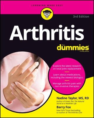 Arthritis For Dummies - Barry Fox, Nadine Taylor