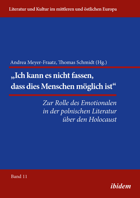 Die Rolle des Emotionalen in der polnischen Literatur über den Holocaust - 