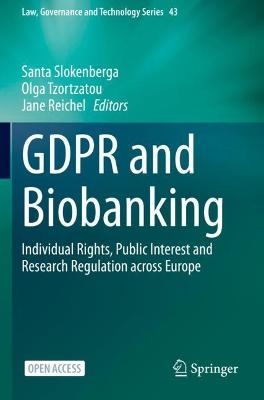 GDPR and Biobanking - 