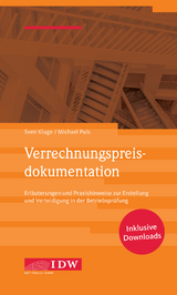 Verrechnungspreisdokumentation - Michael Puls, Sven Kluge