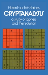 Cryptanalysis -  Helen F. Gaines