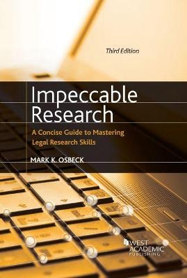 Impeccable Research - Mark K. Osbeck