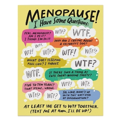 6-Pack Em & Friends I Have Some Questions about Menopause Card - 