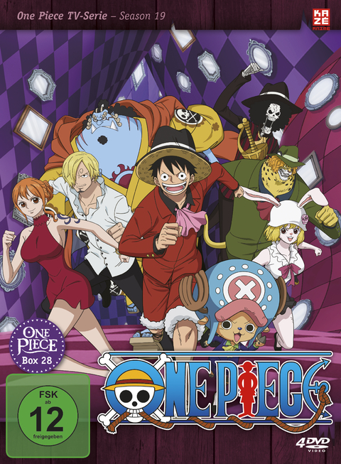 One Piece - TV-Serie - Box 28 (Episoden 829-853) [4 DVDs] - Hiroaki Miyamoto, Junji Shimizu, Kônosuke Uda, Munehisa Sakai