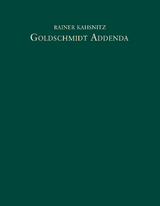 Goldschmidt Addenda - Rainer Kahsnitz