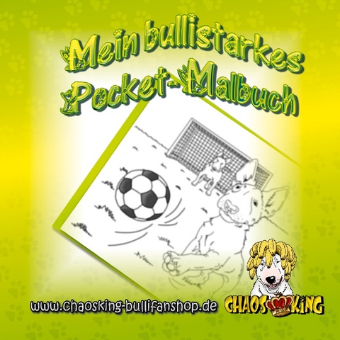 Mein bullistarkes Pocket-Malbuch - Monika Stahlheber-Meister