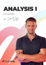 Analysis 1 für Lehramt mit Lernvideos von Daniel Jung - Dr. Andreas Stahl