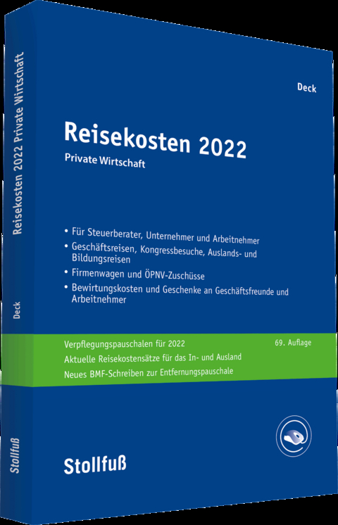 Reisekosten 2022 - Wolfgang Deck