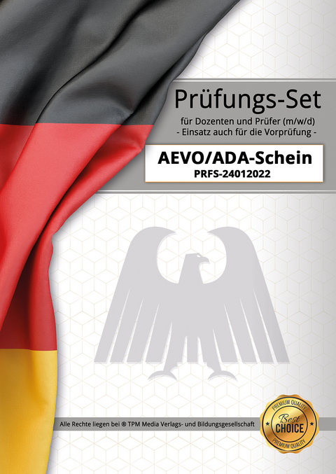 AEVO/ADA-Schein Prüfungs-Set mit versiegeltem Lösungsbogen - Thomas Mueller