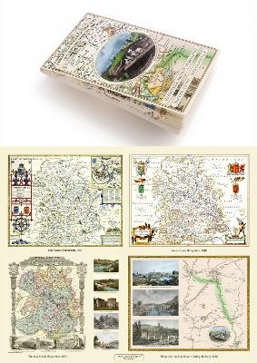 A Shropshire 1611 – 1836 – Fold Up Map that features a collection of Four Historic Maps, John Speed’s County Map 1611, Johan Blaeu’s County Map of 1648, Thomas Moules County Map of 1836 and a Map of the Severn Valley Railway in 1887.The maps also feature a number of early views across Shropshire including the famous Ironbridge over the Severn and the Severn at Bridgnorth. - Mapseeker Publishing Ltd Mapseeker Publishing Ltd