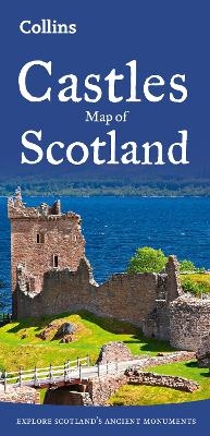 Castles Map of Scotland -  Collins Maps, Chris Tabraham