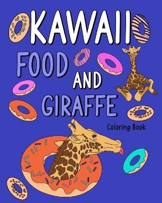 Kawaii Food and Giraffe Coloring Book -  Paperland