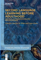 Second Language Learning Before Adulthood - 