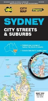 Sydney City Streets & Suburbs Map 262 9th (waterproof) - UBD Gregory's