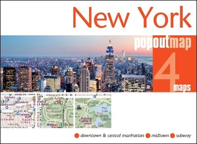 New York PopOut Map - 