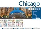 Chicago PopOut Map - Maps, Popout