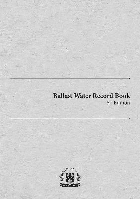 Ballast Water Record Book -  Witherby Publishing Group