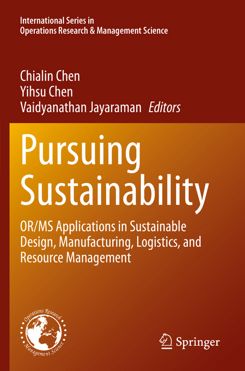 Pursuing Sustainability - 