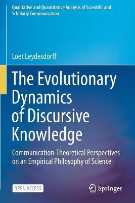 The Evolutionary Dynamics of Discursive Knowledge - Loet Leydesdorff