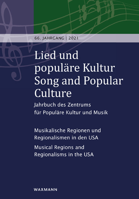 Lied und populäre Kultur/Song und popular Culture - 