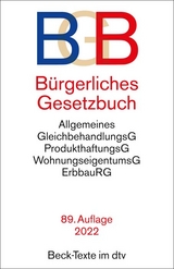 Bürgerliches Gesetzbuch - 