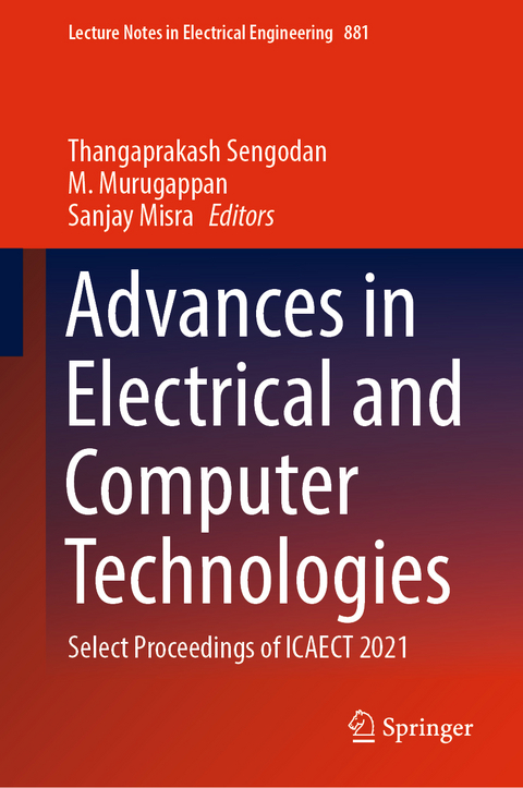 Advances in Electrical and Computer Technologies - 