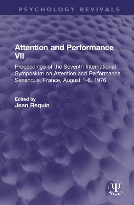 Attention and Performance VII - 