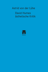 David Humes ästhetische Kritik - Astrid von der Lühe