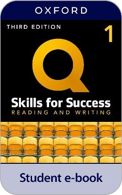 Q: Skills for Success Level 1 Reading and Writing Student Book E-Book