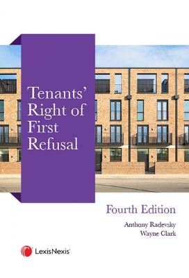 Tenants' Right of First Refusal - Anthony Radevsky, Wayne Clark