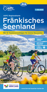 ADFC-Regionalkarte Fränkisches Seenland, 1:50.000, mit Tagestourenvorschlägen, reiß- und wetterfest, E-Bike-geeignet, GPS-Tracks Download - 