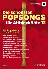 Die schönsten Popsongs für Alt-Blockflöte