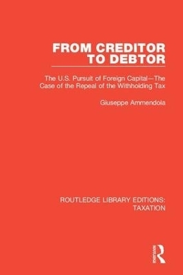 From Creditor to Debtor - Giuseppe Ammendola