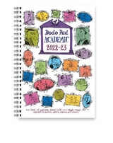 Dodo Pad Academic A5 Diary 2022-2023 - Mid Year / Academic Year Week to View Diary - Dodo, Lord