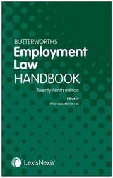 Butterworths Employment Law Handbook - Wallington, Peter