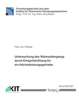 Untersuchung des Wärmeübergangs durch Einspritzkühlung für ein Höchstleistungsgetriebe - Felix von Plehwe