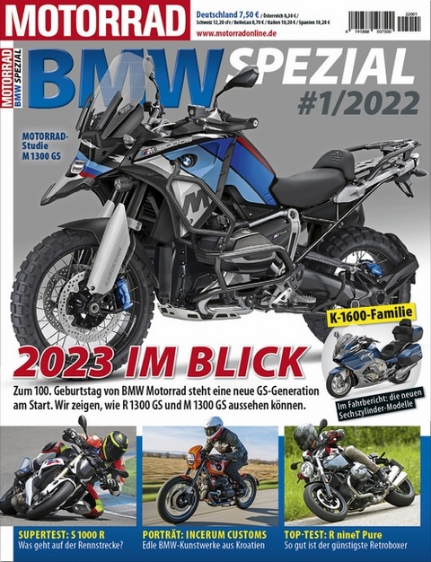 Motorrad BMW Spezial - 01/2022