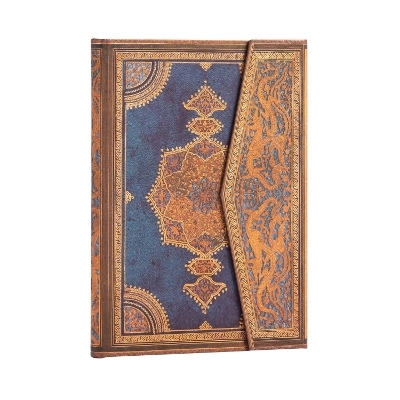 Safavid Indigo (Safavid Binding Art) Midi Lined Hardcover Journal -  Paperblanks