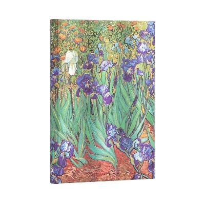 Van Gogh’s Irises Midi Lined Hardcover Journal -  Paperblanks